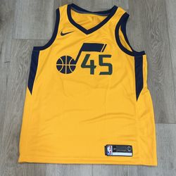 Nike NBA Donovan Mitchell #45 Utah Jazz Statement Edition Swingman Jersey sz 48