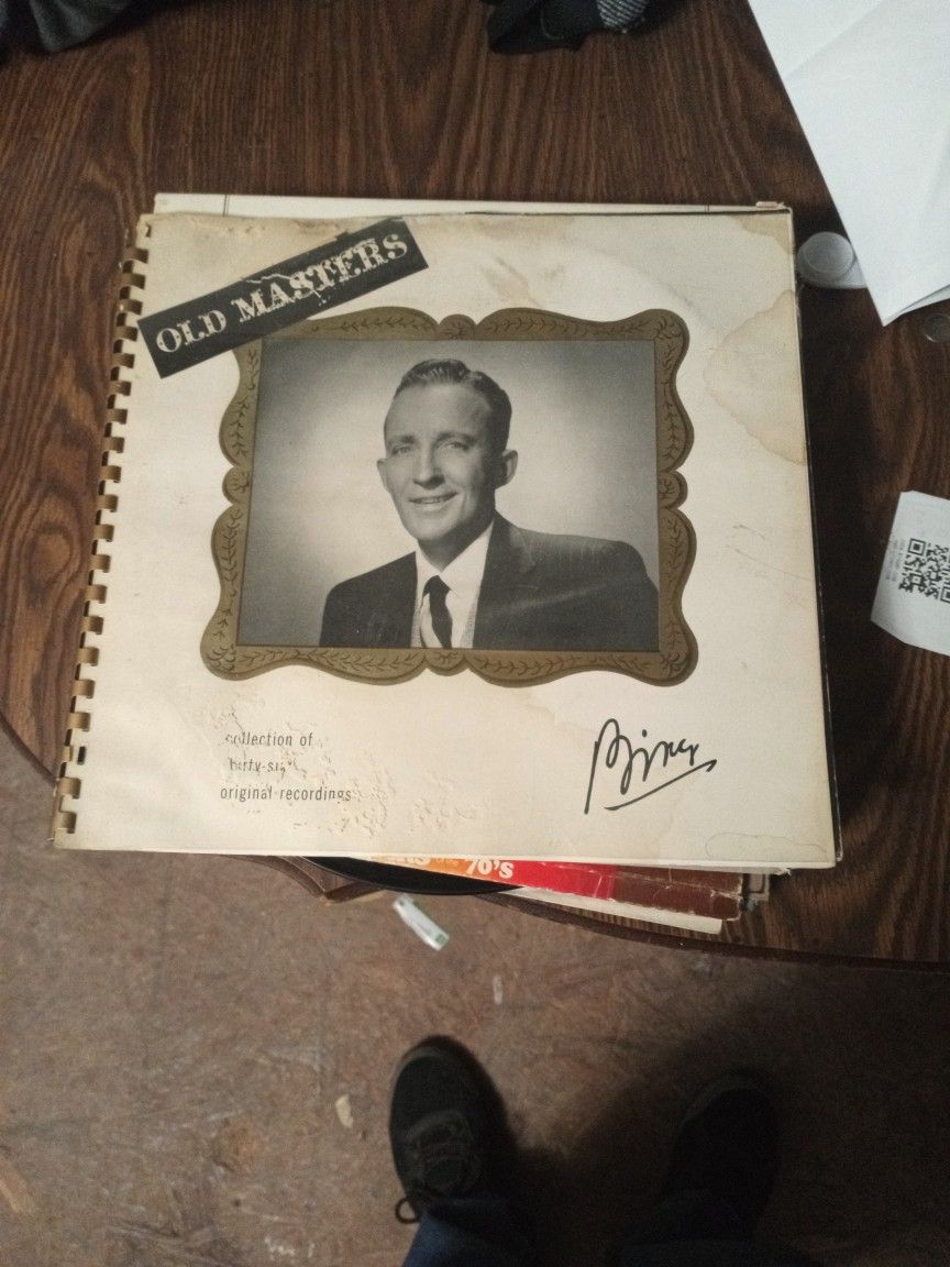 Bing Crosby Old Masters .. Vinyl 3 Records