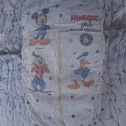 Half Price Diapers  Huggies Movers Size 6