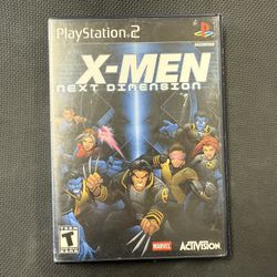 X-Men Next Dimension - PlayStation 2 (PS2)- No Manual Tested