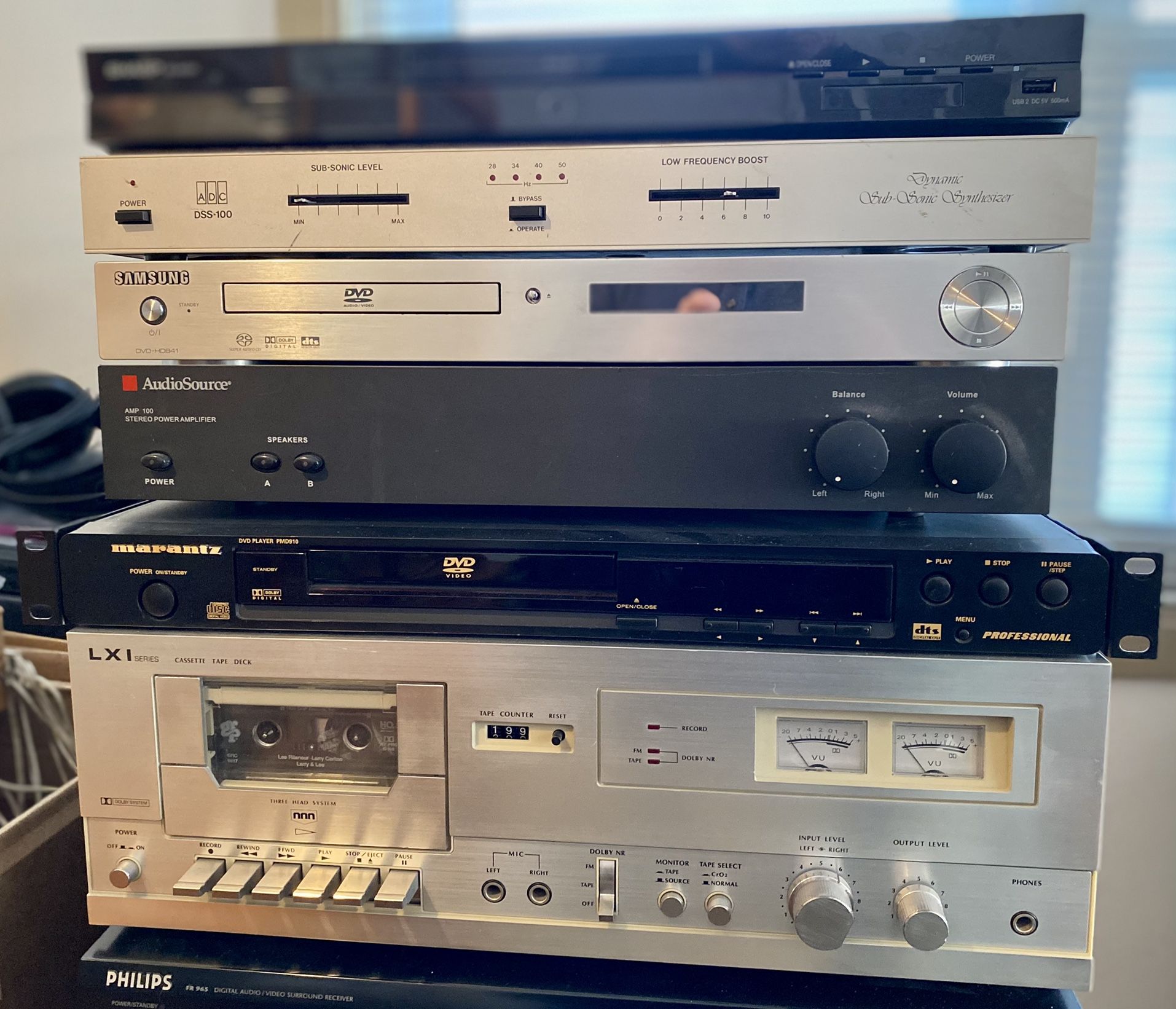 CD/DVD/BLU-RAY PLAYERS: SONY-ONKYO-YAMAHA-SAMSUNG-LG-TOSHIBA… $20 to $40 EACH…