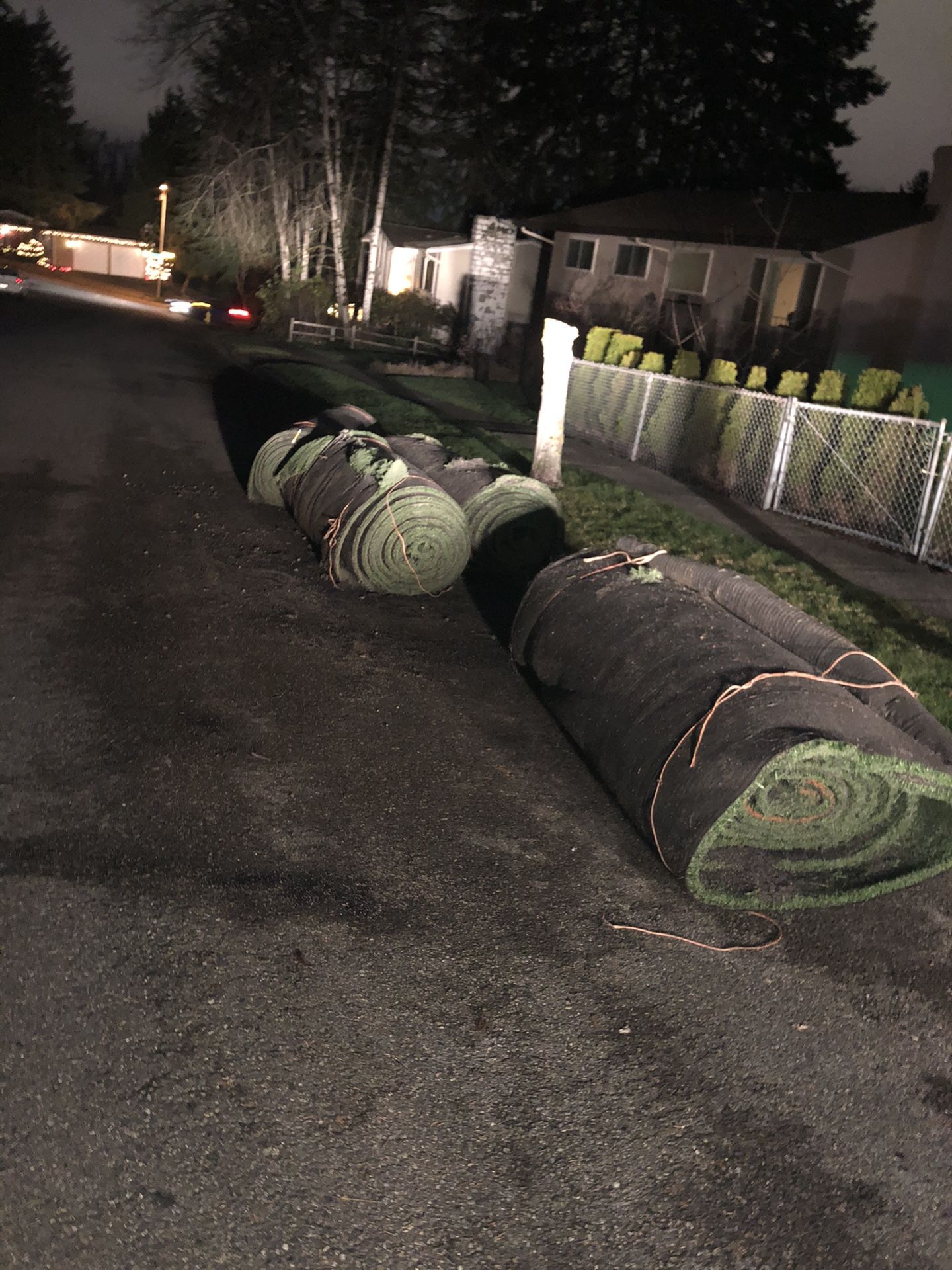 4 rolls of AstroTurf