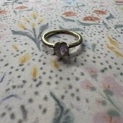 gold pandora promise ring