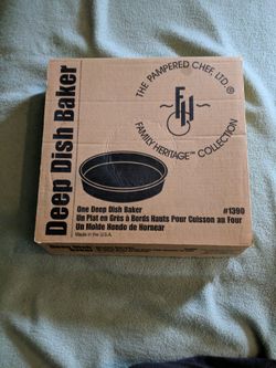 Pampered Chef Family Heritage Collection Deep Dish Baker 1390


