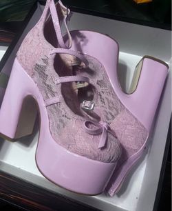Pink heels