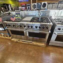 60 Inch Wide Built In Stove Viking With Grill And Griddle 
