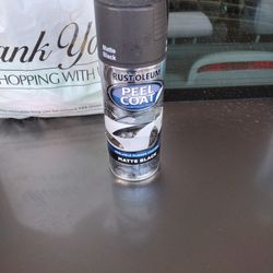Peel Coat Matte Black Paint Eight Cans Rust-Oleum