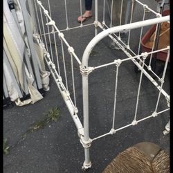 Antique Baby Crib Cradle 