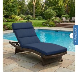 Brentwood Originals Outdoor Chaise Cushion, 2-pack