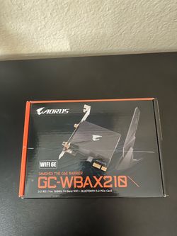 GIGABYTE WiFi 6E GC-WBAX210