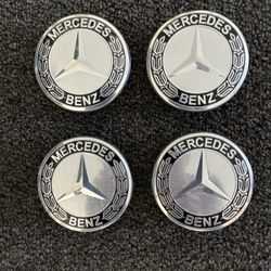 Mercedes Benz Wheel Center Caps NEW