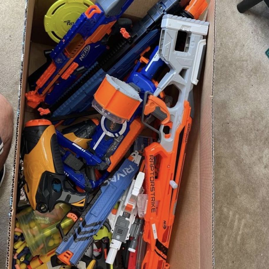 Big nerf guns & Rival 