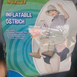Inflatable Ostrich Kids Costume