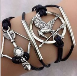 Leather style bracelet