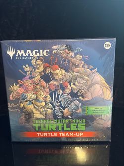 Sealed Teenage Mutant Ninja Turtles Team-Up Box Magic MTG New Sealed