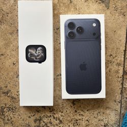 iPhone 17 pro max 256gb Apple Watch 11 46mm BOTH BRAND NEW IN BOX - Verizon only 