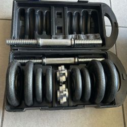 Barbell Dumbbells adjustable Weight Set