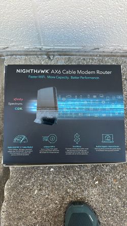 Netgear - WIFI 6 Cable Modem Router