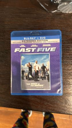 Fast five Blu-ray and DVD
