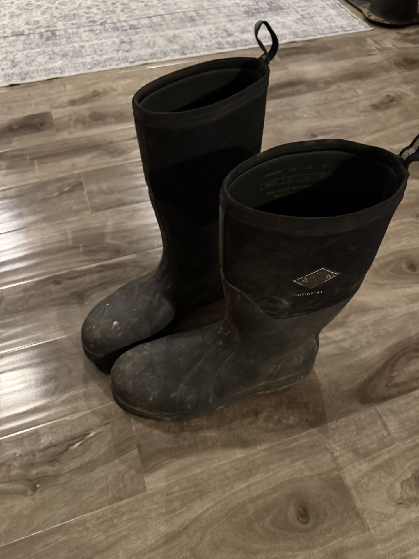 Muc Boots Size 13 Steel Toe