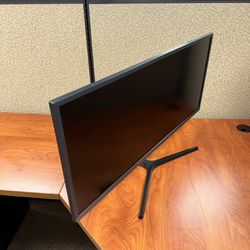**For Sale: Office Furniture Set (Desk, Dividers, Chairs, and Monitor)**