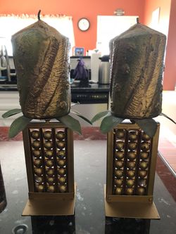 Candel holder , with candles