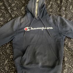 Champion Navy Blue Hoodie