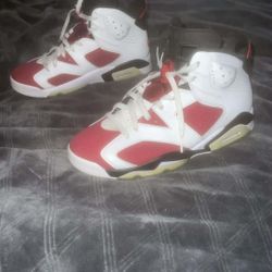 Jordan 6 Carmines Size 9.5 M $125 Looking For Trades From Size 8.5-9.5 Too!!!