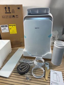 10000 BTU 3-In-1 Portable Air Conditioner with Remote, Timer, Sleep Mode, Auto Swing, Dehumidifier