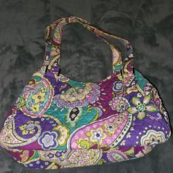 Purple Paisley Vera Bradley Bag