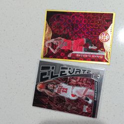 DeMar DeRozan Chicago Bulls Holo Trading Cards Lot of 2