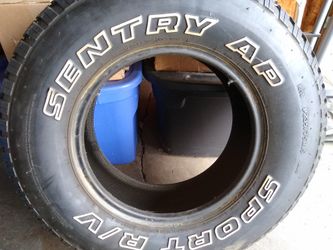 Sentry Ap Sport R/V Tire (Spare Tire From An Chevy S-10)