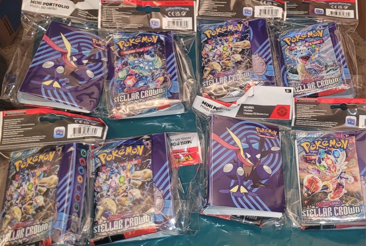 5 Steller Crown Pokemon Cards