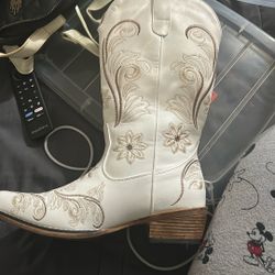 IUV White cowgirl Boots 
