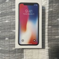 iPhone 10 Box & Headphones Only