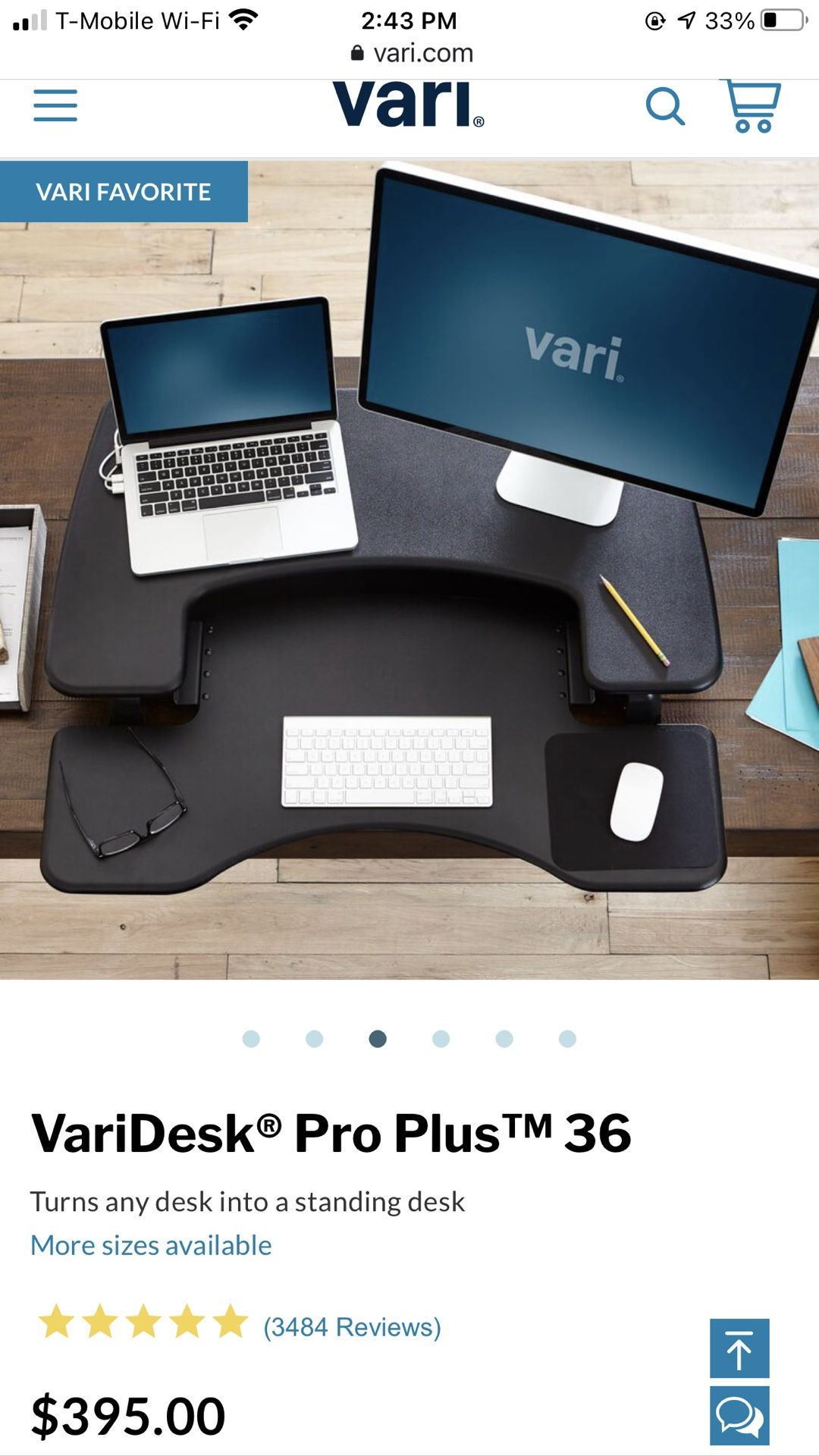 Vari Standing Desk
