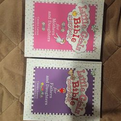 Two Kids Bibles For Mom And Dad And Daughter