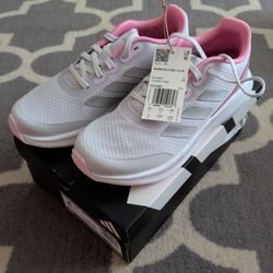Girls Adidas Run Falcon 3.0 Shoes Size 4Y - Brand New