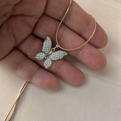 14k gold plated necklace