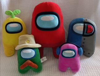 Among Us Plush Set $25