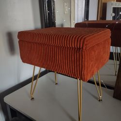 Brand New Ashley 16x16 Stool With Storage