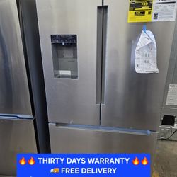 
Bosch
500 Series 36 in. 26 cu. ft. Smart Standard Depth French Door Refrigerator Stainless Steel, Fastest Ice Maker and Water