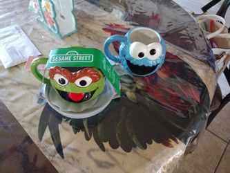Sesame Street Coffee Cups