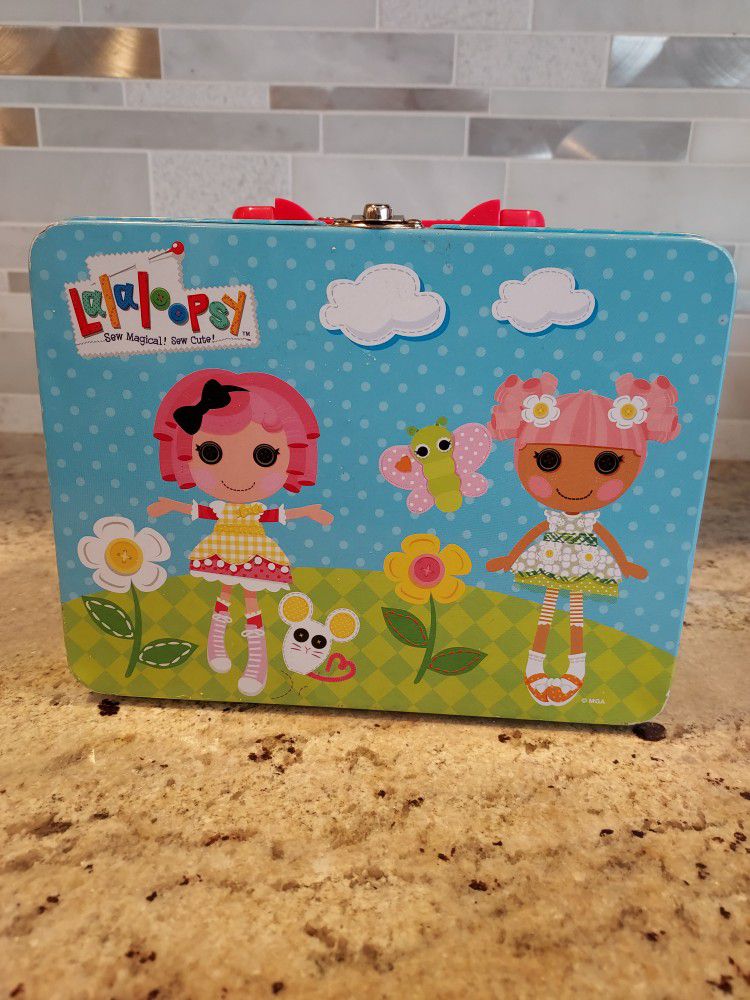 Cute Lalaloopsy Tin Lunch Box!