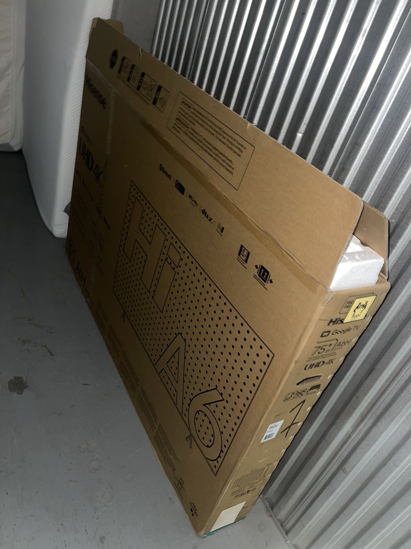 Hisense 75” 4K UHD Smart TV (Model 75A6H) – Brand New in Box