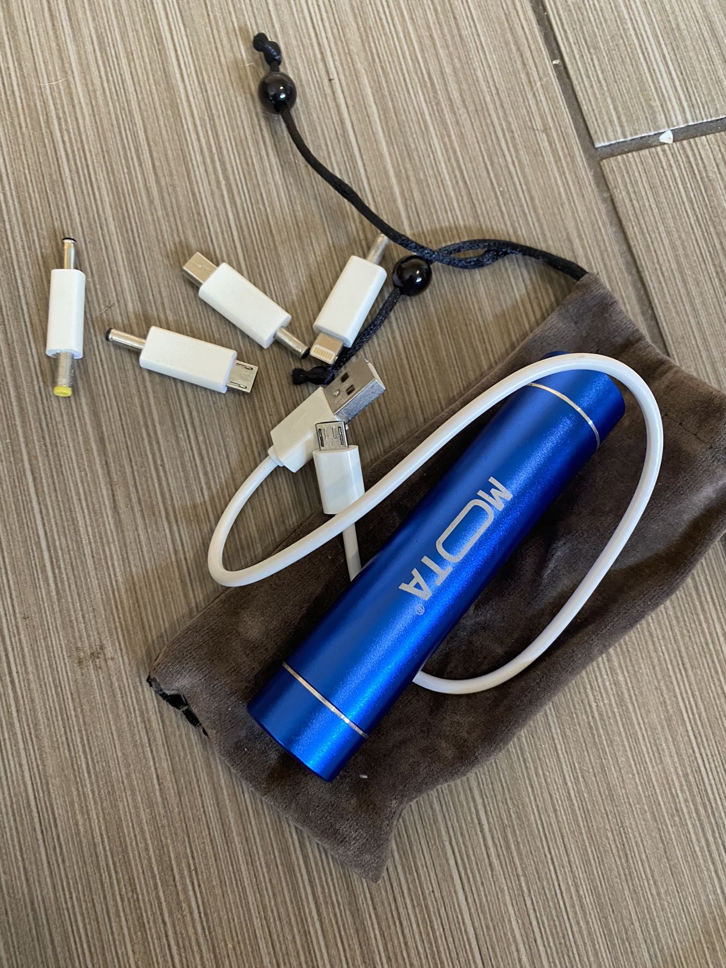 iPhone Charger Mota Blue 2600 mAh Battery Stick PWA-BLUE