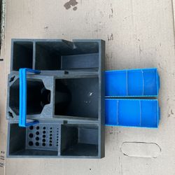 Vintage Akro-mils Drill-mate Tool Caddy Storage Organizer