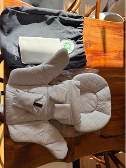 New Nuna Pipa Infant Insert GOTS certified organic cotton fabric