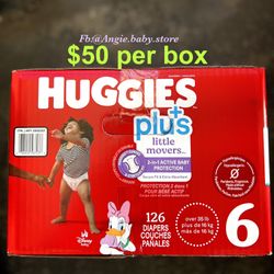Huggies Little Movers Size 6 Plus 