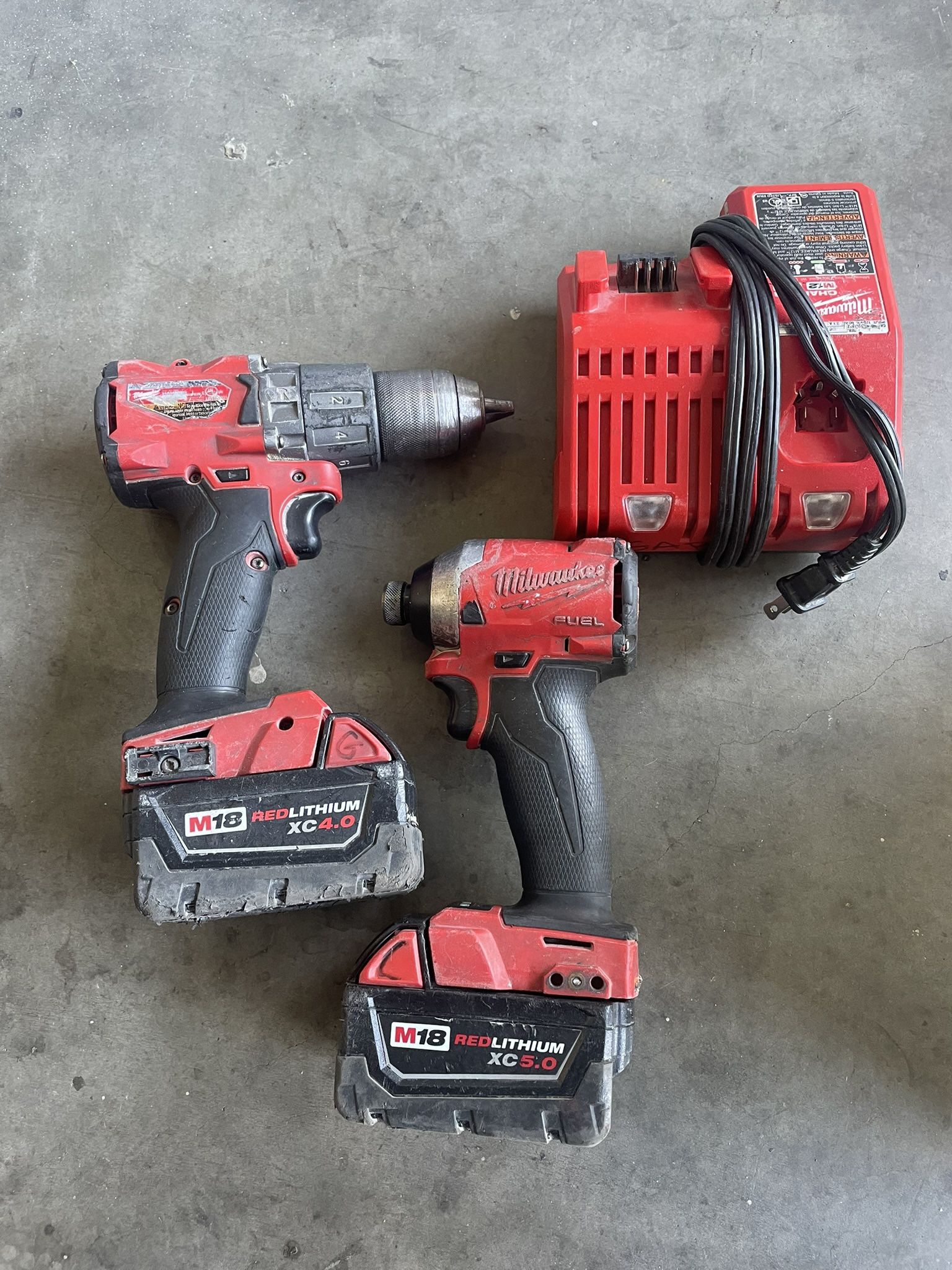 Milwaukee Drill Set